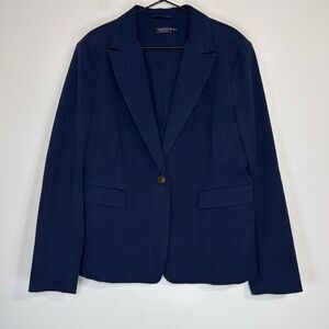 Vineyard Vines Navy Blue One Button Blazer L